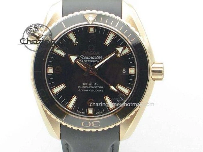 0130 Seamaster Diver 300M Real Ceramic Case VSF 1:1 Best Edition on Black Rubber Strap A8806 (Free Nato) SunProtective 7935